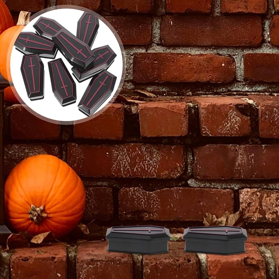 Amazon.co.jp: 36個入り ボックス ハロウィンの棺モデル 棺桶